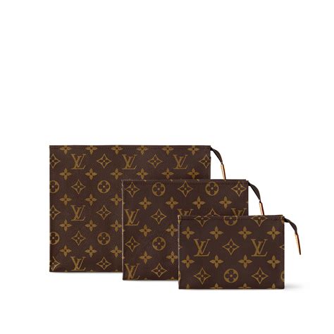 badetuch louis vuitton|Trio Toiletry Pouch in LV Monogram .